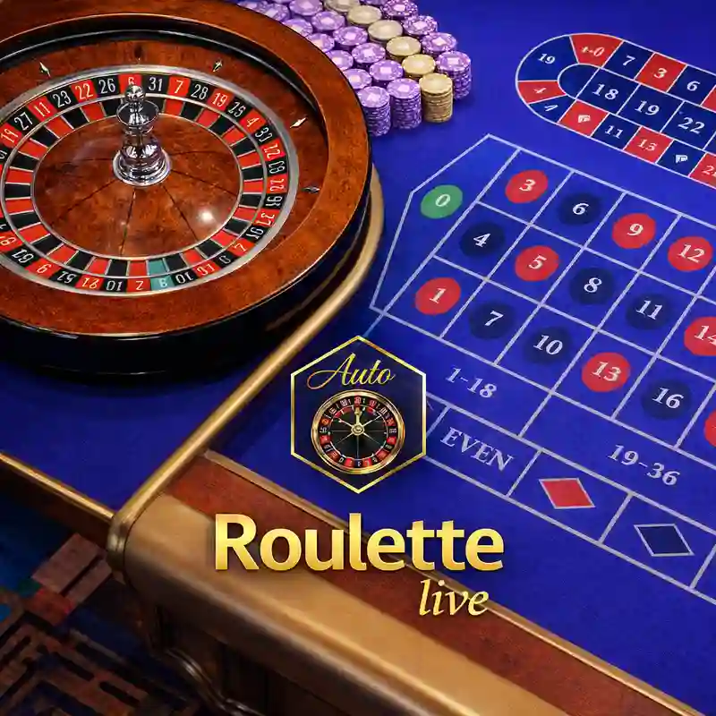 Auto-Roulette casino game interface at philwin