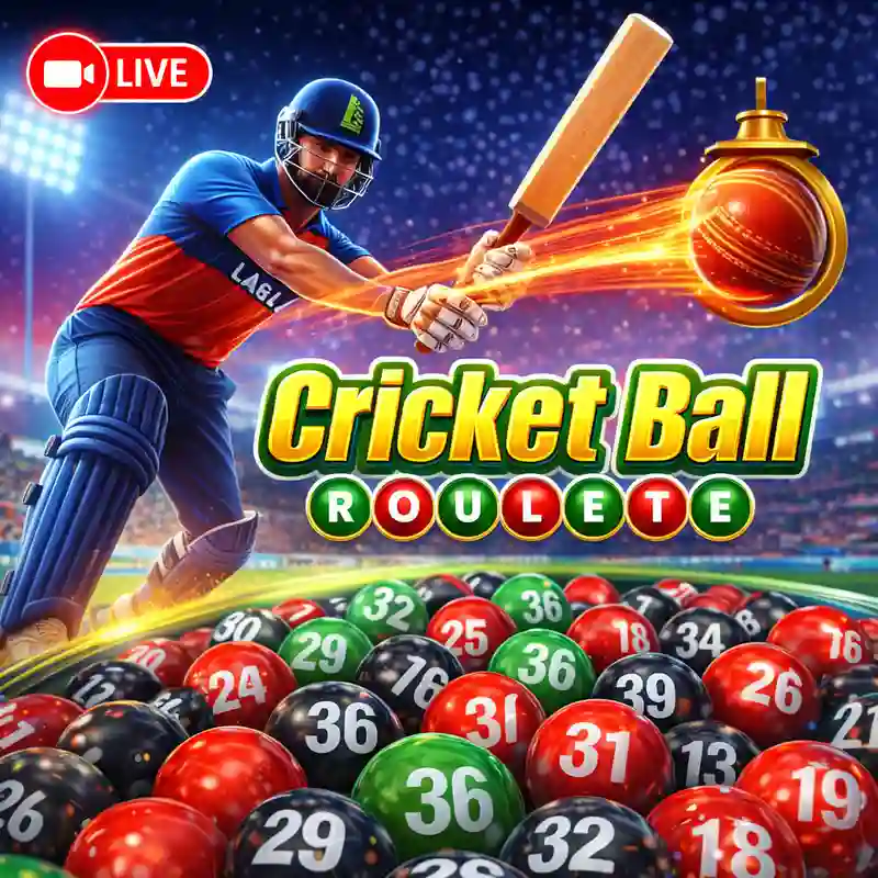Cricket Ball Roulette casino game at philwin